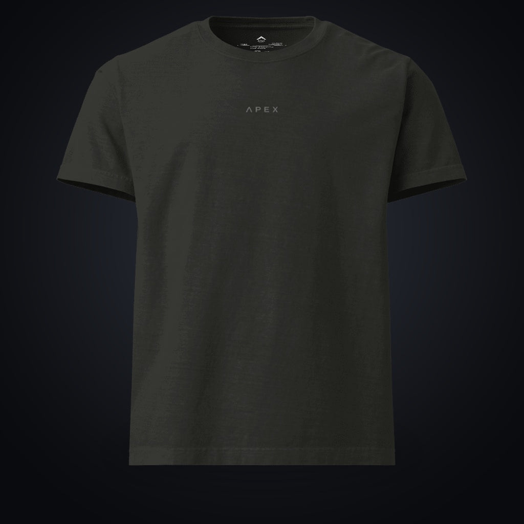 APEX Element Tee – Oversized Washed Black