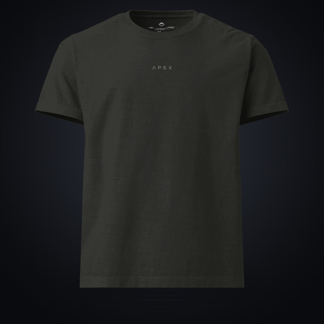 APEX Element Tee – Oversized Washed Black