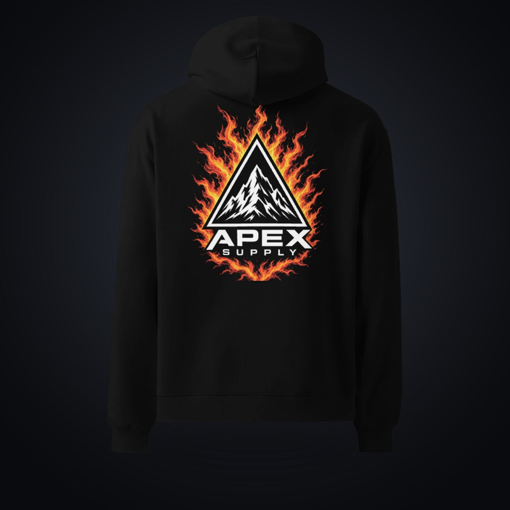 APEX SUPPLY Lightning Hoodie – Fire Red Edition