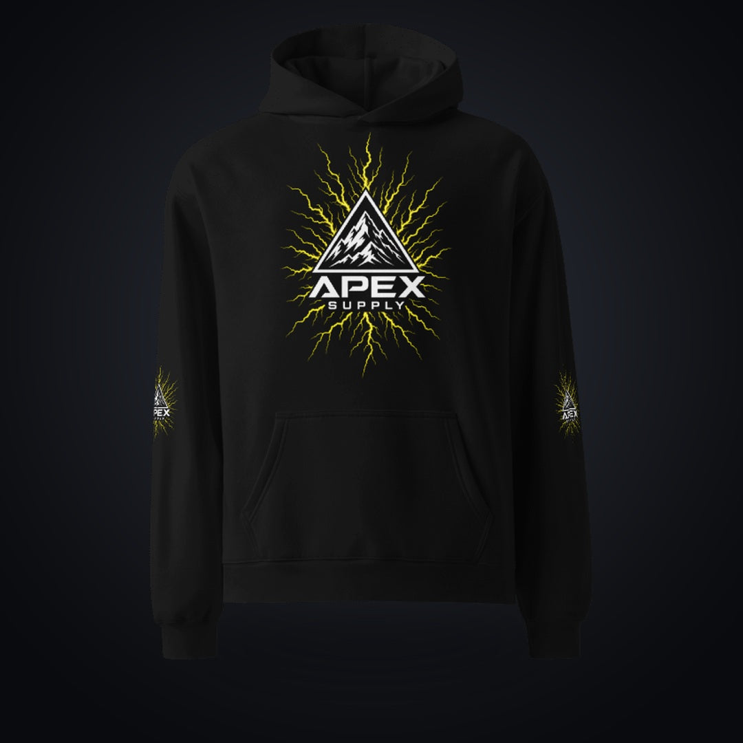 APEX SUPPLY Lightning Hoodie – Neon Green Edition