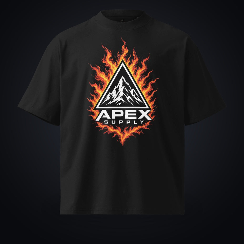 APEX SUPPLY Lightning Tee – Fire Red Edition