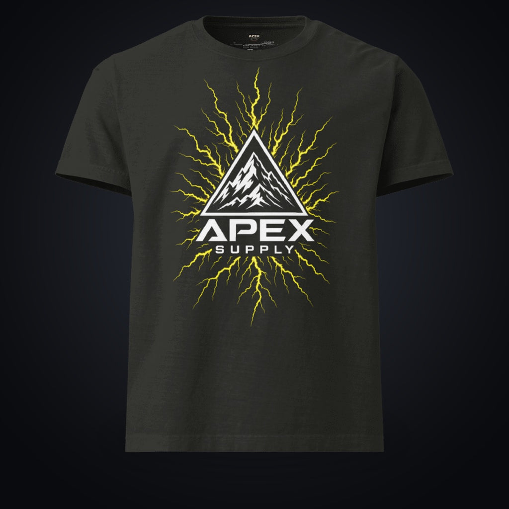 APEX SUPPLY Lightning Tee – Electric Yellow Edition