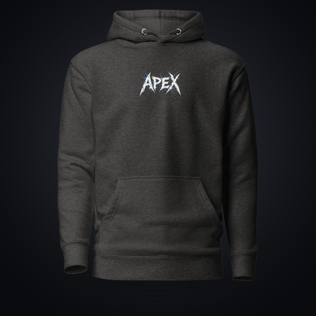 APEX SUPPLY Vintage Oversized Hoodie – Lightning Edition