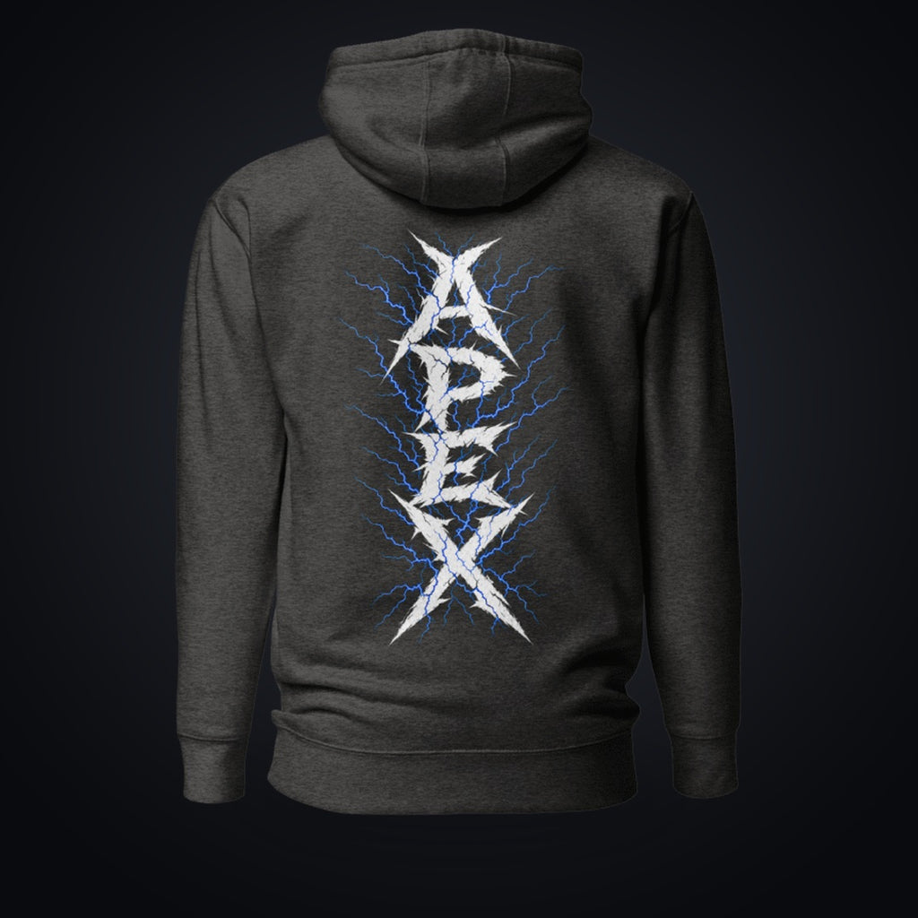 APEX SUPPLY Vintage Oversized Hoodie – Lightning Edition