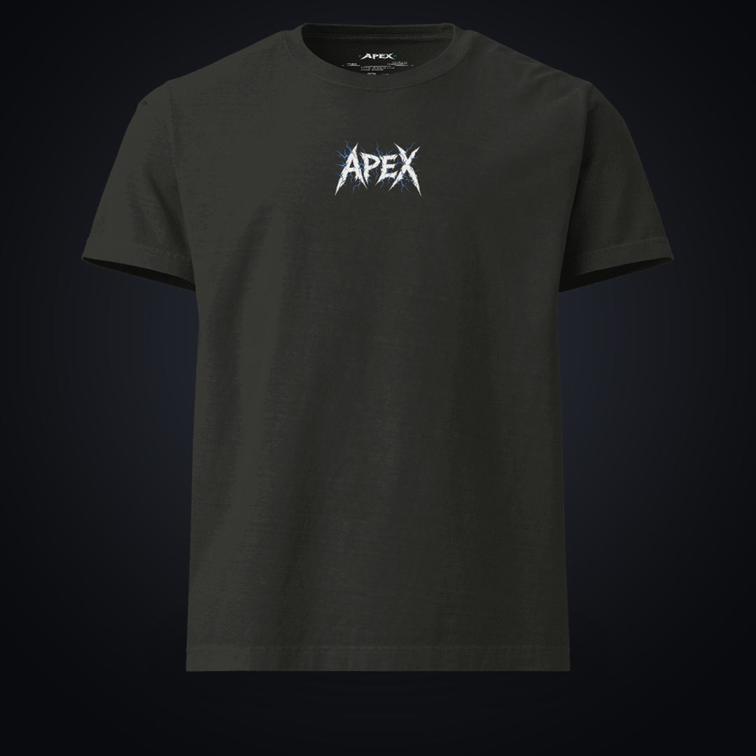 APEX SUPPLY Vintage Oversized Tee – Lightning Edition